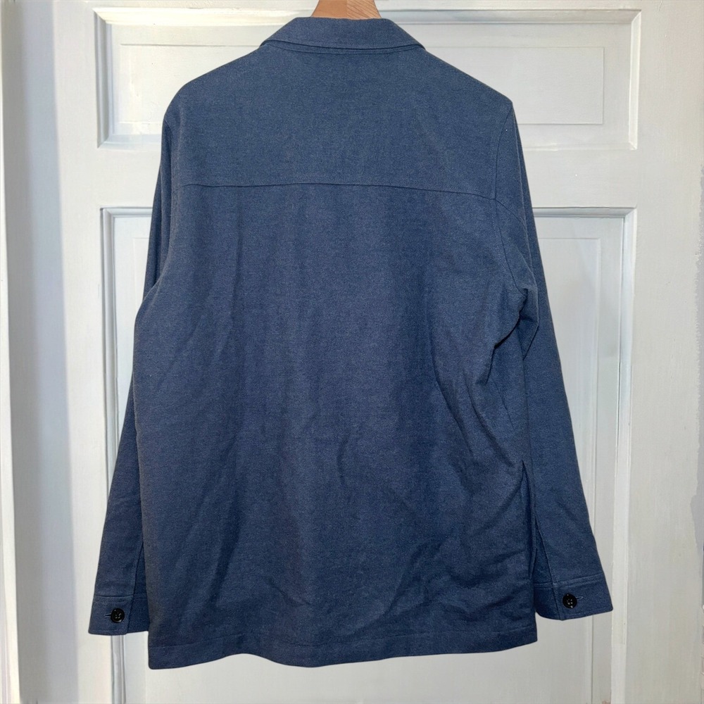 Travis Mathew Matchmaker Jacket Flannel Men's L Golf Button Up Pockets Preppy - Picture 5 of 10